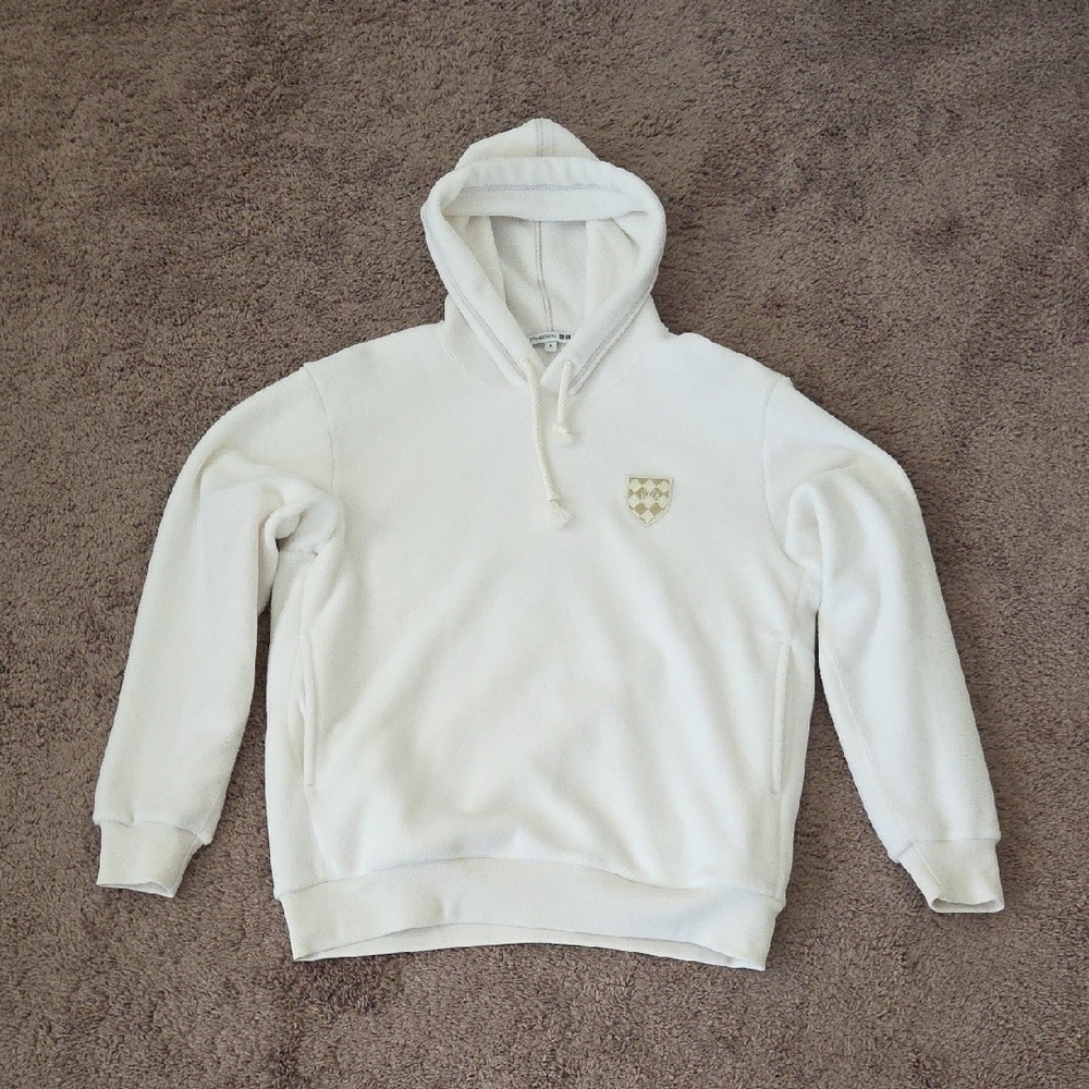 JW ANDERSON UNIQLO COLLAB WHITE HOODIE